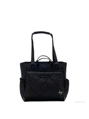 Expandable Travel Tote Bag Polyester Trolley Sleeve Shoulder Bag